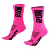 Meia Hupi Run Corrida Esporte Cano Médio Running
