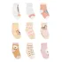 Meia Infantil Bebê Menina Kit 9 Pares Pimpolho Tam. 21-25