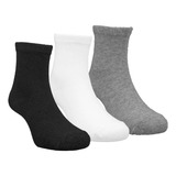 Meia Infantil Lisa Pimpolho Cano Alto Kit C 3 Pares