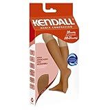 Meia Kendall 3 4 Média Compressão Com Ponteira 1671 Castanho M
