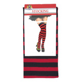 Meia Listrada 7 8 Fantasia Carnaval Cosplay Halloween Anime