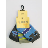 Meia Lupo Baby 02000 Kit 3 Pares