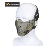Meia Máscara Facial Tática Proteção Facial Militar Airsoft