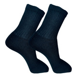 Meia Masculina Kit 12 Pares Cano Alto Longo Sport Algodão
