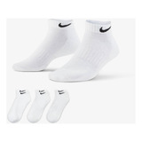 Meia Nike Everyday Cushion Cano Baixo (3 Pares)