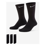 Meia Nike Everyday Cushion Crew 3 Pares