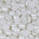 Meia Perola 14mm Abs 500gr Branca 750 Peças