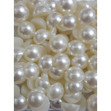 Meia Perola 16mm Abs Cor Creme 500gr 620 Peças