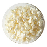 Meia Perola 4mm Abs 500g Cor Creme 50 000 Peças