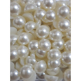 Meia Perola 8mm Abs Cor Creme 500gr 3 500 Peças