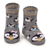 Meia Puket Baby Pinguim