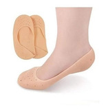 Meia Silicone Conforto Pes Anti Bolhas Rachaduras Descamacao