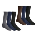 Meia Social Masculina Preta Kit 15 Pares Atacado Revenda