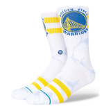 Meia Stance Cano Medio Nba Warriors