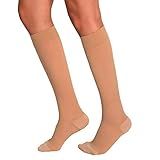 Meia Venosan 3 4 6000 Média Compressão Ponteira Fechada 20 30 Mmhg BG Bege P