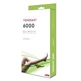 Meia Venosan 3 4 6000 Média Compressão Ponteira Fechada 20 30 Mmhg PT Preto P