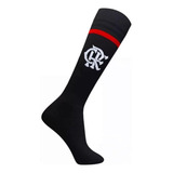 Meião Flamengo Infantil Juvenil Preto Rikam Oficial