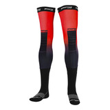 Meião Mattos Racing Brace Vermelho Motocross Trilha Enduro