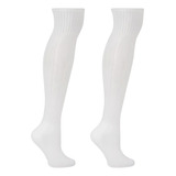 Meião Profissional Branco Futebol Adulto Tamanho 39 Ao 44