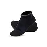 Meias Antiderrapante Neoprene Botinha Sapatilha 3mm Cano Curto Aquece Os Pés No Frio Tamanhos 33 Ao 42 Para Tênis Sapatos Mergulho Surf Natação Praia PREMIUM DUPIN GG 