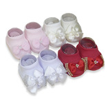 Meias Bebe Pantufa Sapatinho