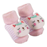 Meias Com Chocalho Gatinho   Antiderrapante 12729   Buba