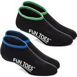Meias De Neoprene Divertidas 2 5 Mm Para Esportes Aquáticos Ajuste Confortável Para Mulheres E Homens 2 Pares De Meias Snorkel Fin Para Mergulho Snorkeling Acolchoamento Embarque Jetski Mais Preto M Men 7 8 5 Women 8 5 10