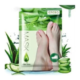 Meias Esfoliantes Para Pés Hidratante Aloe Vera Efero 1 Par