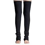 meias femininas polainas femininas altura trico meias botas longas preto