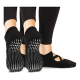 Meias La Active Grip Barra De Yoga Pilates Antiderrapante