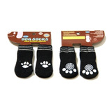 Meias Pet Antiderrapante Para Cachorro Gatos Média