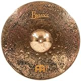 Meinl Cymbals Byzance Passeio De Transição Extra Seco De 53 Cm Assinatura Mike Johnston Feito Na Turquia Bronze B20 Martelado à Mão B21TSR Polegadas