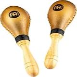 Meinl Percussion Maracas Jumbo De Couro Cru Natural MSM4
