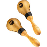 Meinl Percussion Msm2 Maracas De Couro Cru Natural Miniat 
