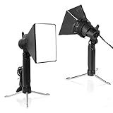 Meking Mini Kit De Iluminação Fotográfica Softbox Lâmpada LED De Iluminação Contínua Portátil De 10 X 12 Cm Com Difusor Dobrável Para Estúdio De Mesa De Vídeo Sessão De Pequenos Produtos 2