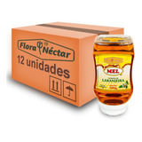 Mel 500g Florada De Laranjeira Flora Nectar 12 Unidades