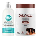 Mel Cola 1kg ativador Cachos De Mola Glamour 300ml Trihair