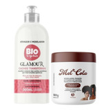 Mel Cola 500g Ativador Cachos Transitórios Glamour 300ml