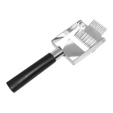 Mel Untamping Garfo De Aço Inoxidável Favo Mel Raspador 
