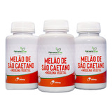 Melão De São Caetano Insulina Kit 300 Capsulas 500 Mg Sabor Melão São Caetano Insulina 500mg 3 Potes 100  Puro Suplemento Natural