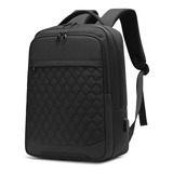 Melhor Mochila Notebook Impermeável 15 6 Para Dell Asus Hp Lenovo Acer Macbook Air M1 M2 M3 Positivo Tecido Resistente Reforçada Bolsa Escolar Universidade Faculdade Viagem Bordo Tokshop Cor Preto