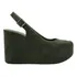 Melissa Groovy Velvet Verde Flocado 35739
