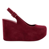 Melissa Groovy Velvet Vermelho