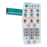 Membrana Teclado Compatível Microondas Electrolux Mef28
