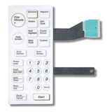 Membrana Teclado Forno Microondas