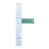 Membrana Teclado Microondas Brastemp Bms45cb Branca Bms45 Cb