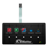 Membrana Teclado Painel Lavadora Louças Netter Nt 100 Nt 210