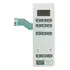 Membrana Teclado Para Microondas Consul Cms45 Cms 45 Branca
