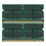 Memoria 4gb 2x 2gb Notebook Semp toshiba Is 1462 Ddr2