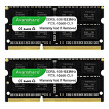 Memoria Ddr3l 8gb 1333mhz